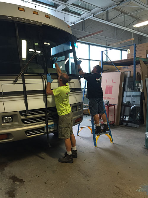 Plymouth Glass & Mirror also specializes in RV and motorhome glass