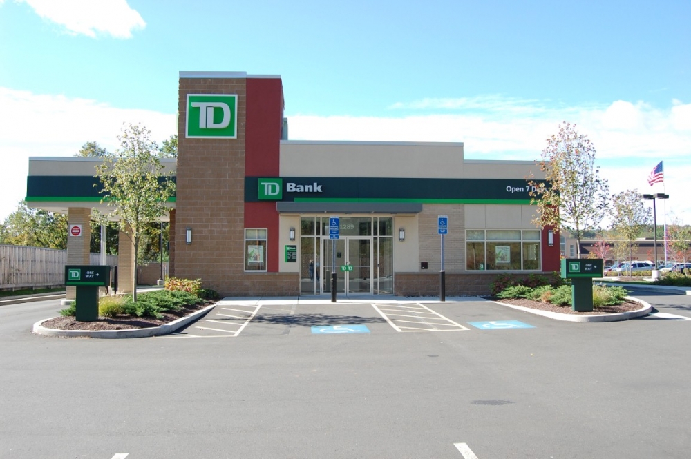 Commercial TD Bank Entryway