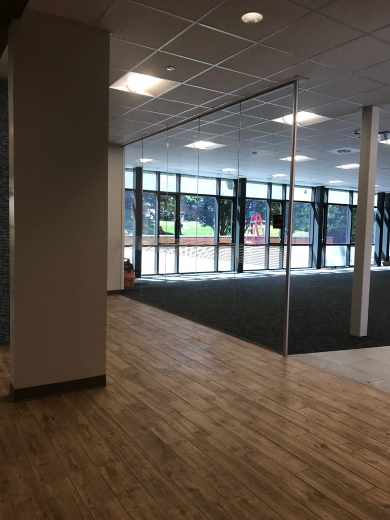 WCSU Danbury CT Interior Glazing