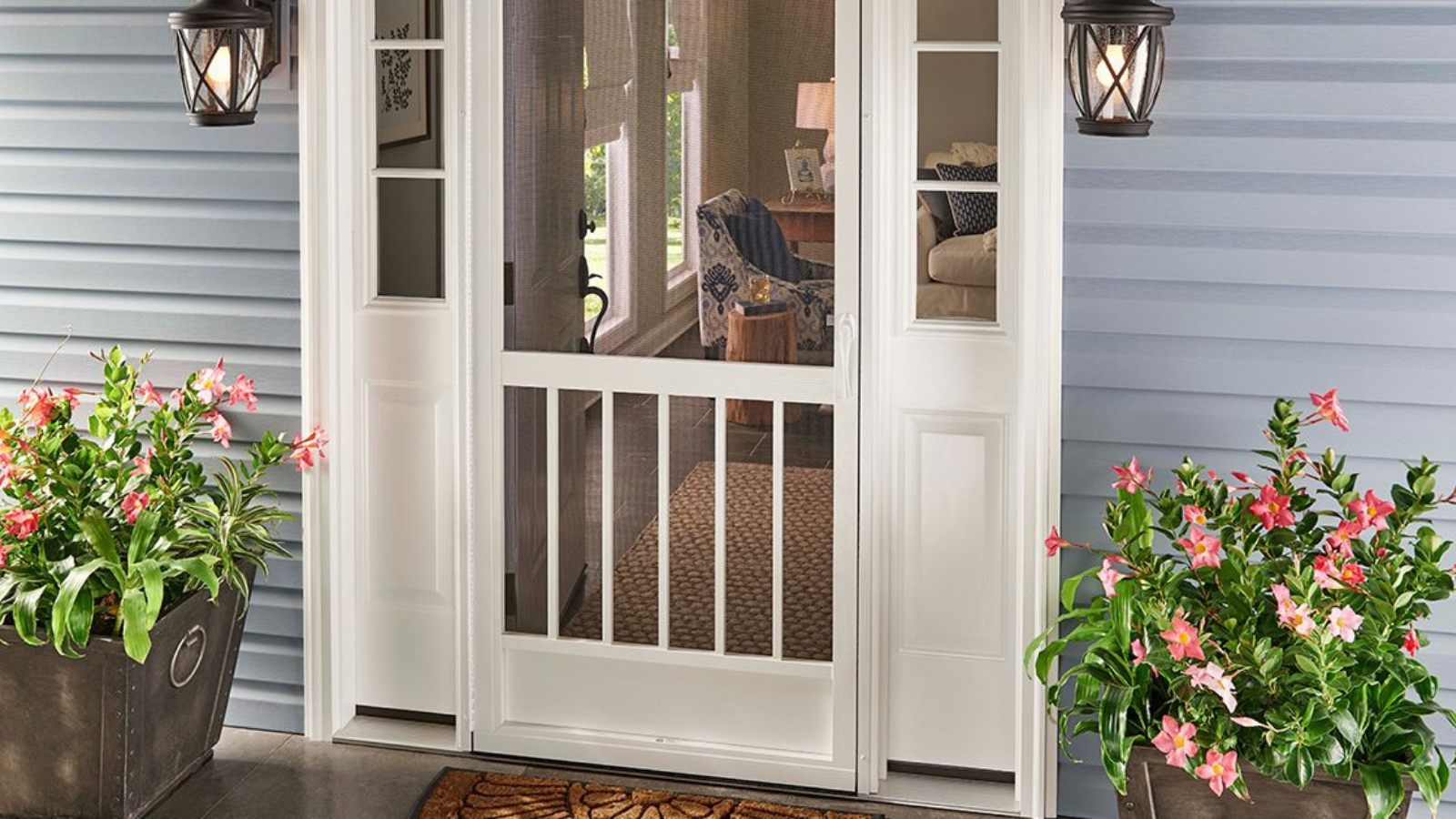 screen door replacement by Plymouth Glass